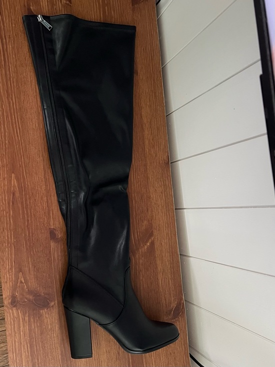 Juicy Couture Shoes - Juicy Couture Rachelle Black Over-The-Knee Block Heel Boots